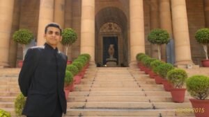 Soorya at the Indian Presidential Palace during official call on the President of India